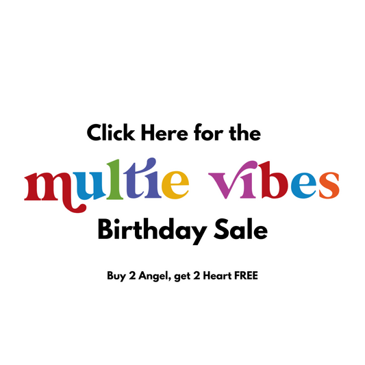🎉BIRTHDAY SALE 🎁 Buy 2 (heart and angel), get 2 FREE (heart and angel)